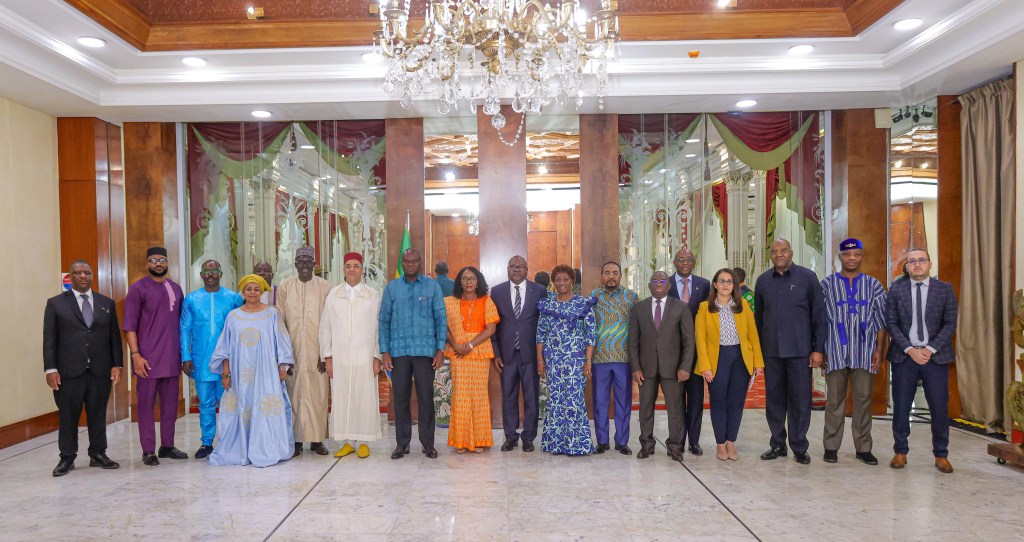 Gabon | Le Chef de l’Etat reçoit les diplomates africains | Objectifs : les sommets de 2027 et 2030